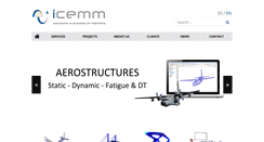 Desktop Screenshot of icemm.es
